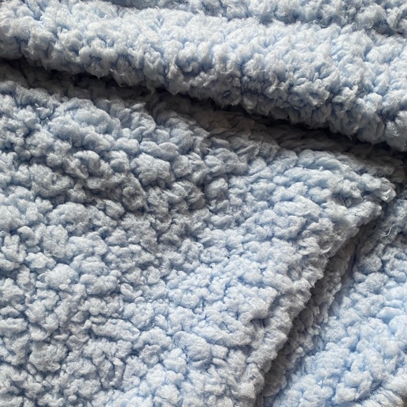 NWOT Lauren James Light Blue Sherpa - Picture 5 of 9